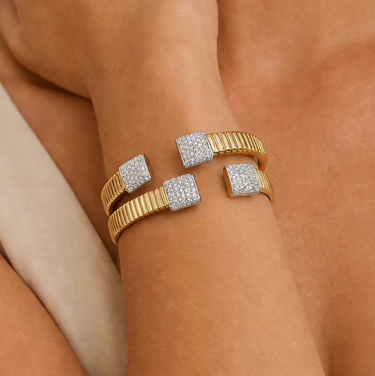 Gold Cuff Bracelet