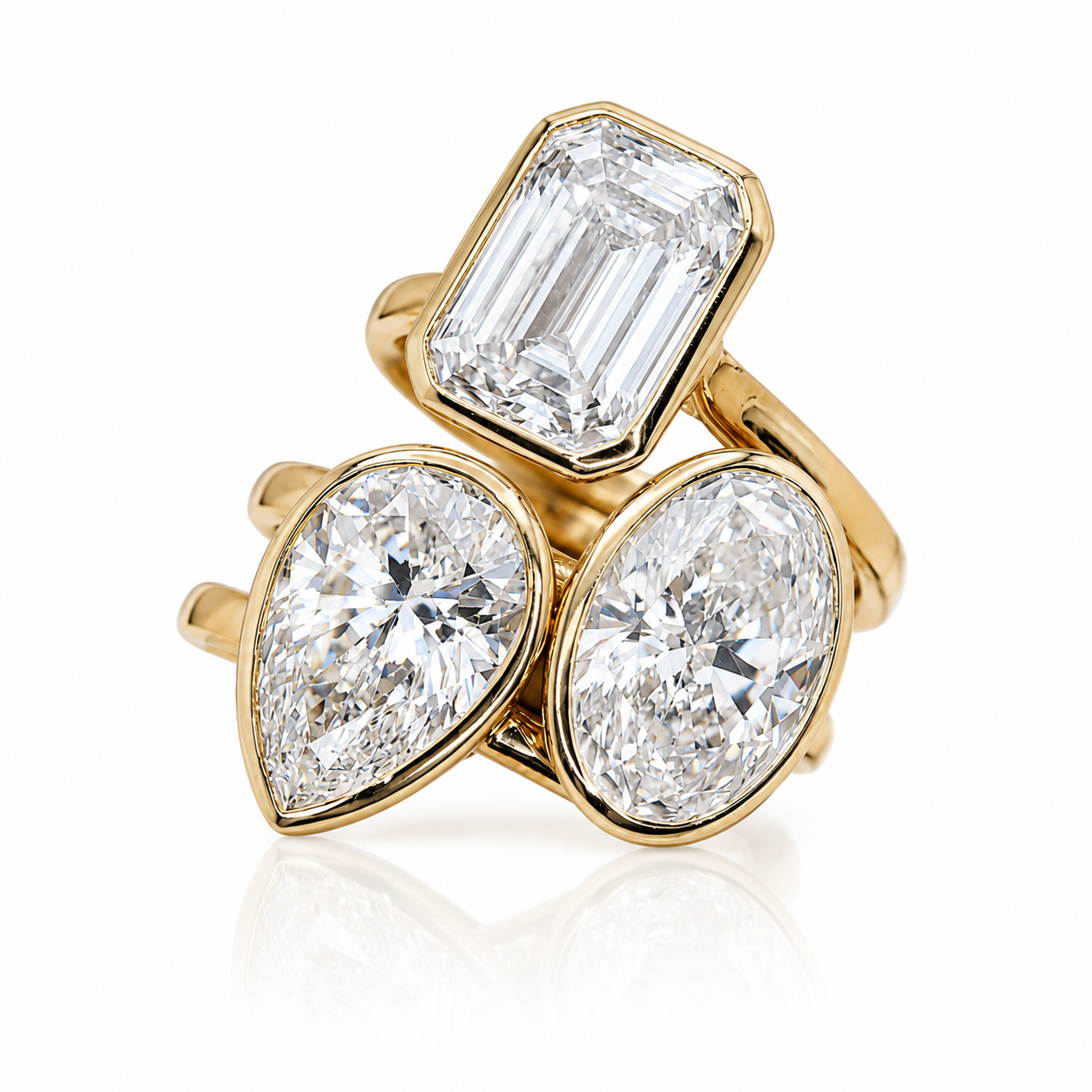 Astra Three-Stone Ring