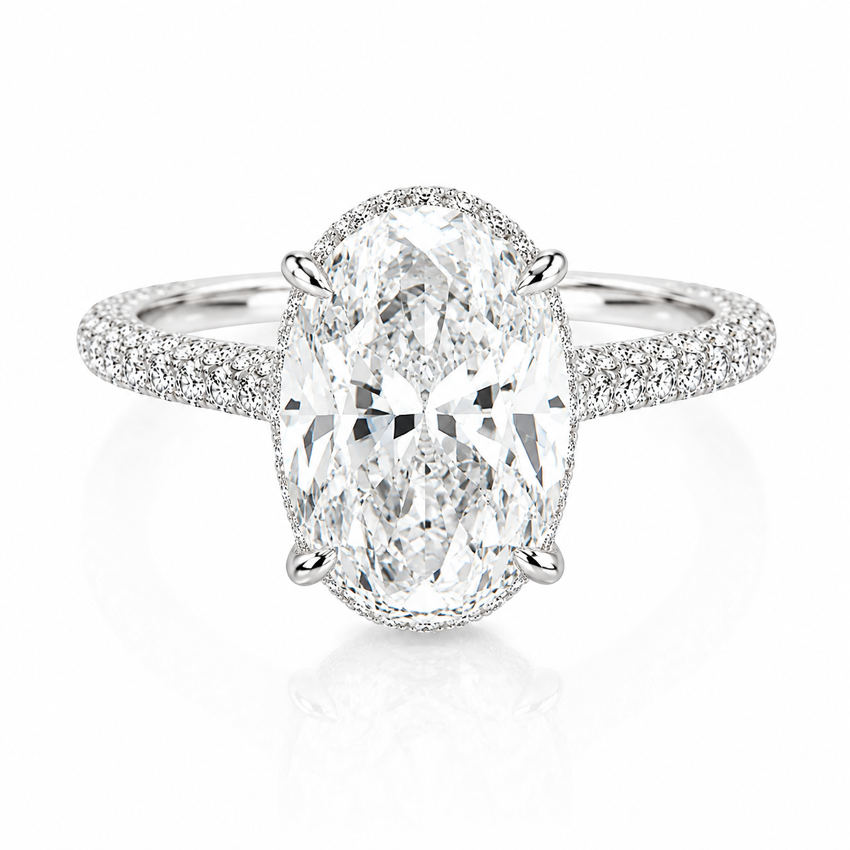 Élan Oval Diamond Ring