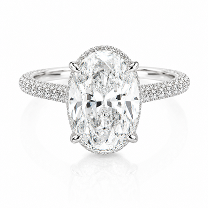 Élan Oval Diamond Ring