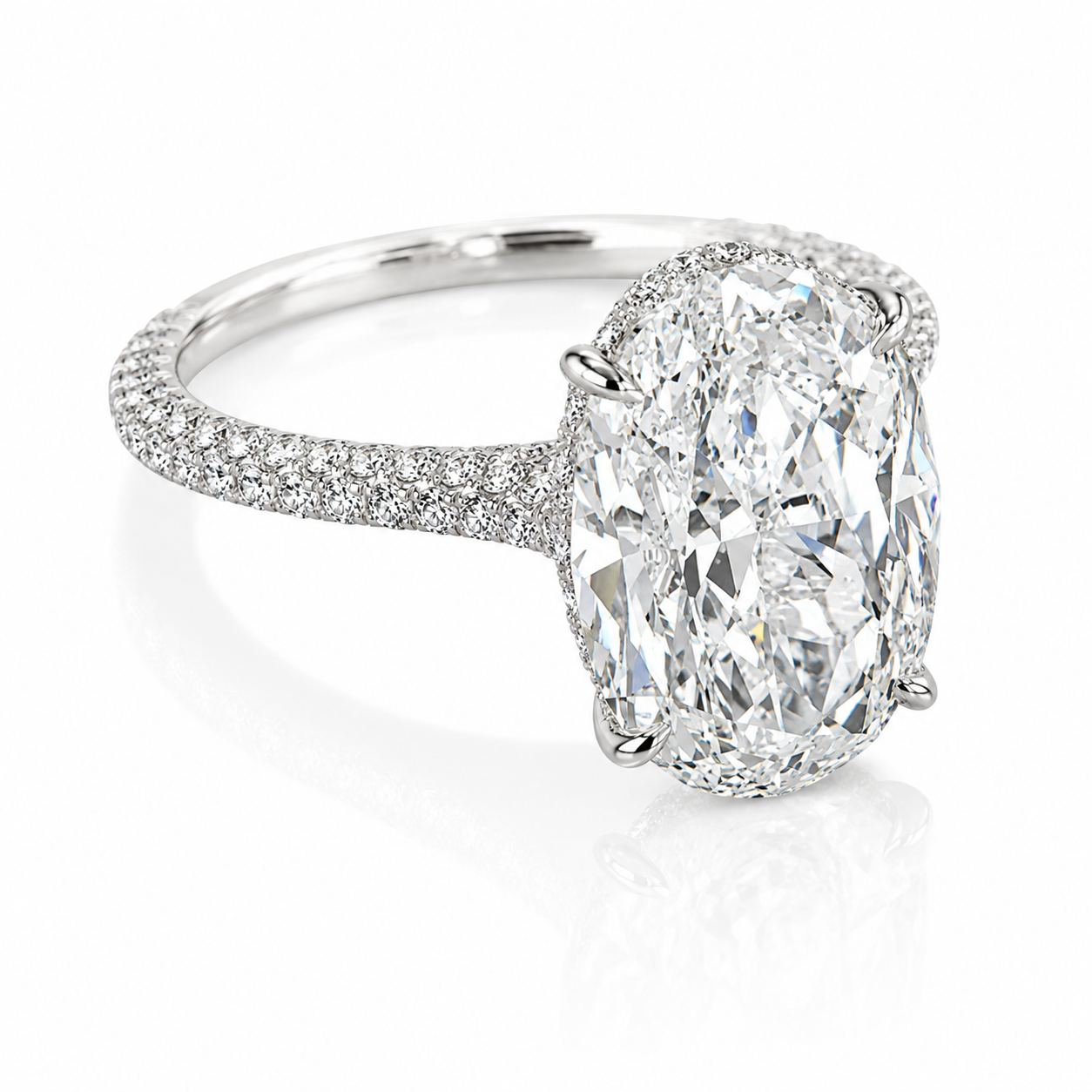 Élan Oval Diamond Ring