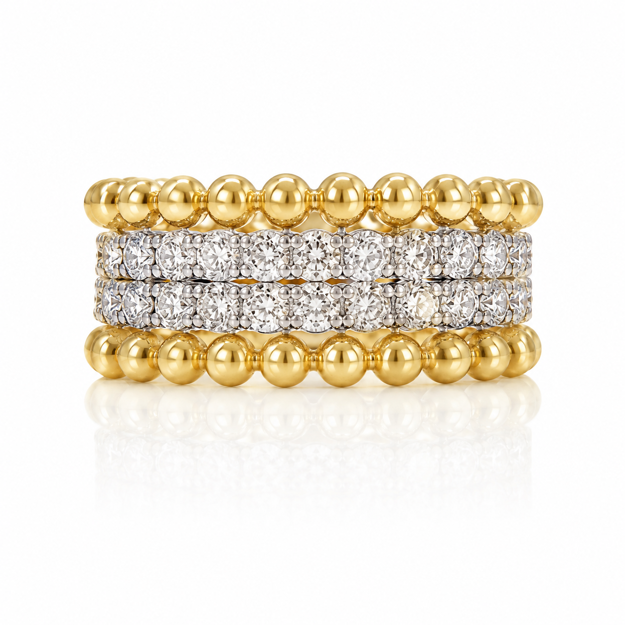 Golden Meridian Diamond Band