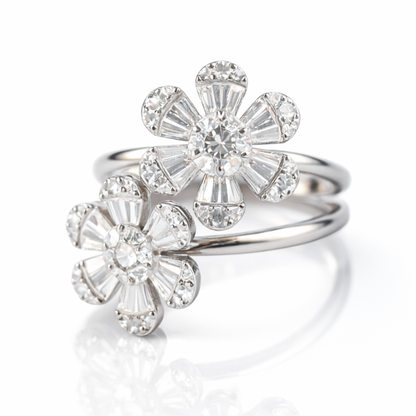 Bloom Cluster Wrap Ring