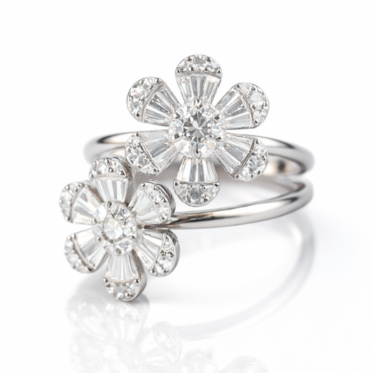 Bloom Cluster Wrap Ring