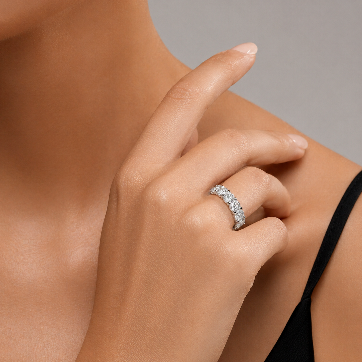 Classic Diamond Eternity Band