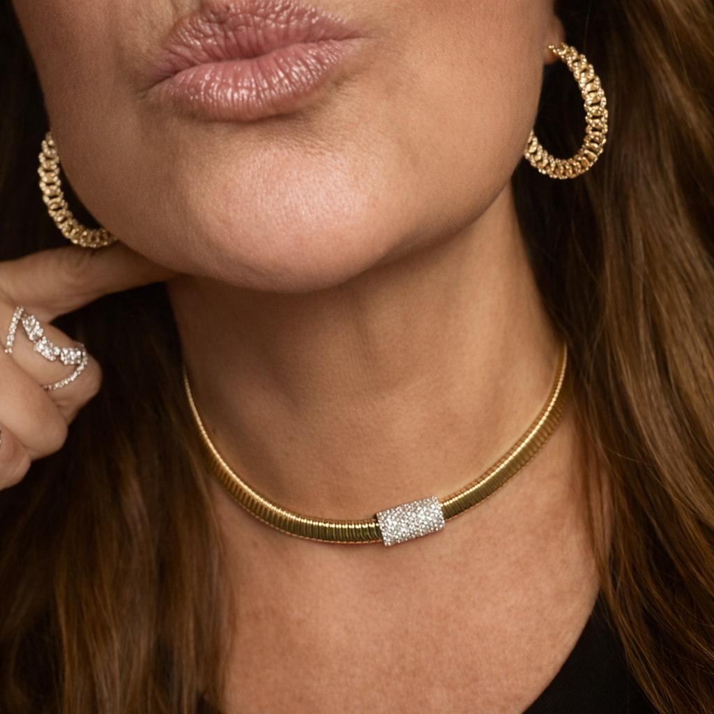 Golden Axis Choker