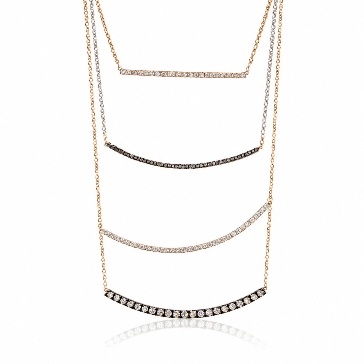 Celestia Diamond Layered Necklace