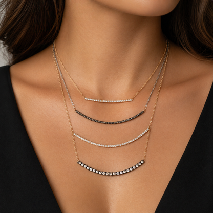 Celestia Diamond Layered Necklace